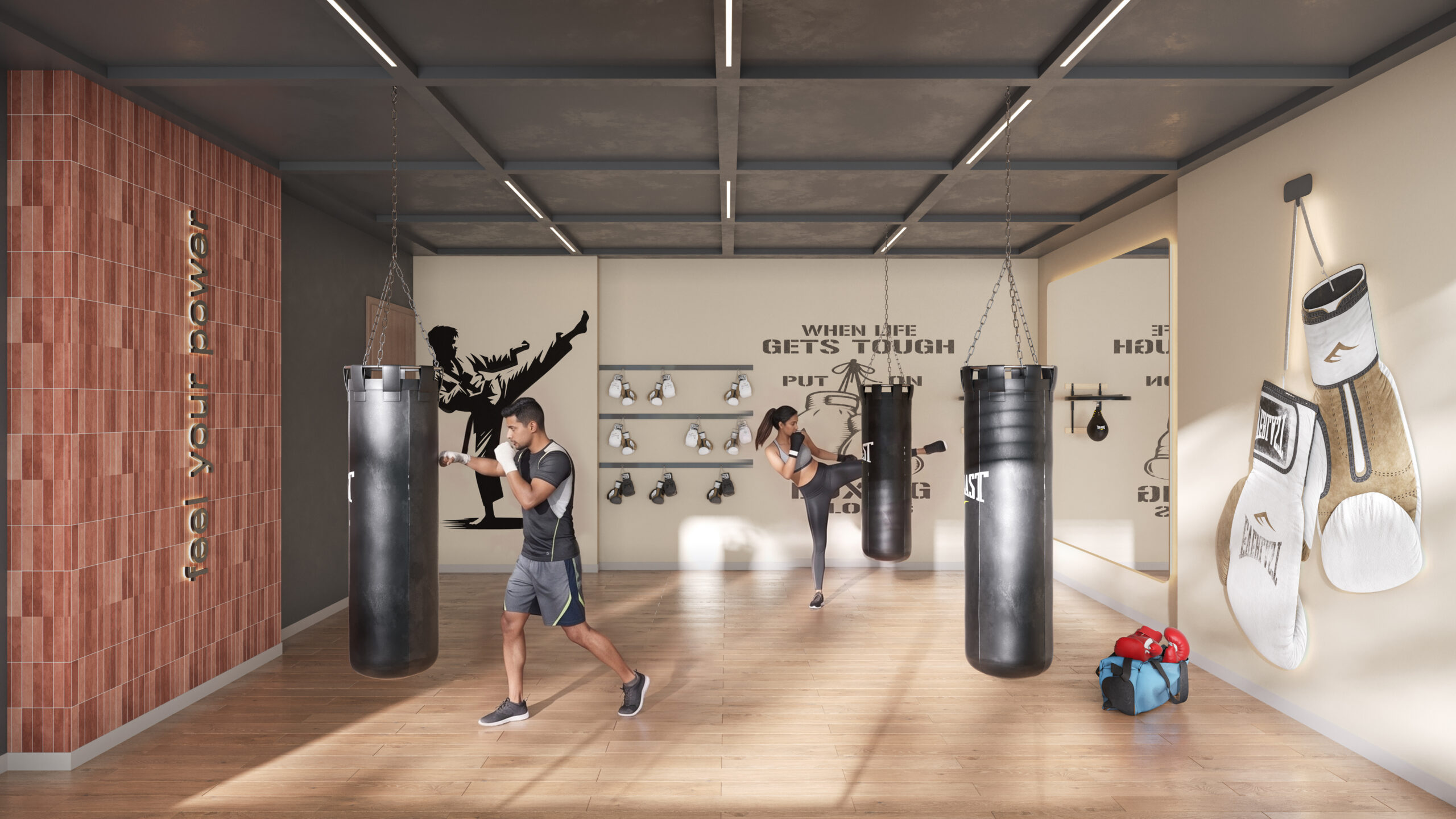 Arkade Ascend - Kickboxing Area